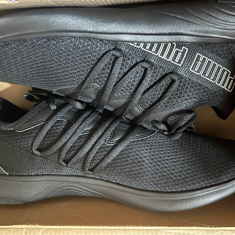 PUMA • Star Vital DBL Outline Sneakers • Black/Concrete Grey Men’s 10.5 NWT 👟✨
